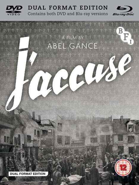 J'accuse (1938) (Blu-ray &amp; DVD) (UK Import), 1 Blu-ray Disc und 1 DVD