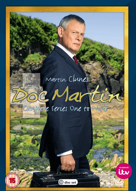 Doc Martin Season 1-9 (UK Import), 18 DVDs