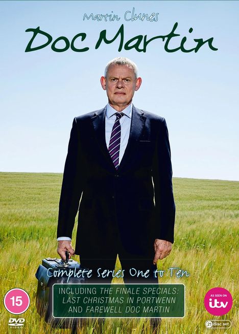 Doc Martin Season 1-10 (UK Import), 21 DVDs