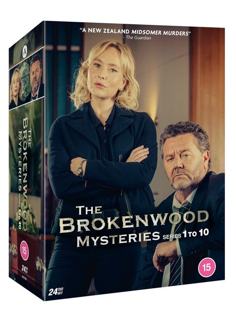 The Brokenwood Mysteries Season 1-10 (UK Import), 24 DVDs