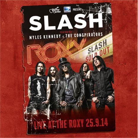 Slash: Live At The Roxy 25.9.14 (Explicit), 2 CDs