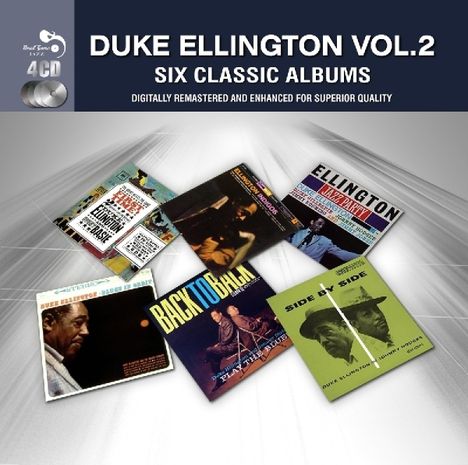 Duke Ellington (1899-1974): Six Classic Albums Vol.2, 4 CDs