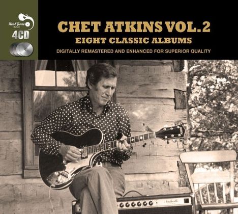 Chet Atkins: 8 Classic Albums Vol. 2, 4 CDs