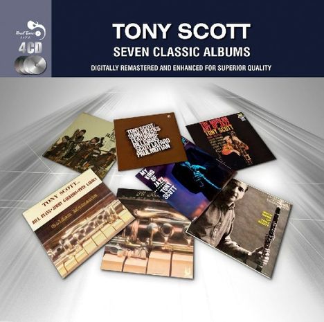 Tony Scott (1921-2007): Seven Classic Albums, 4 CDs