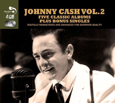 Johnny Cash: Five Classic Albums Plus, 4 CDs