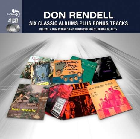 Don Rendell (geb. 1926): Six Classic Albums Plus, 4 CDs