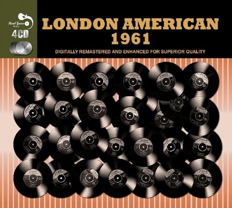 London American 1961, 4 CDs