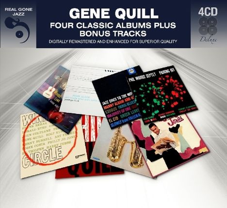 Gene Quill (1927-1989): 4 Classic Albums Plus Bonus Tracks, 4 CDs