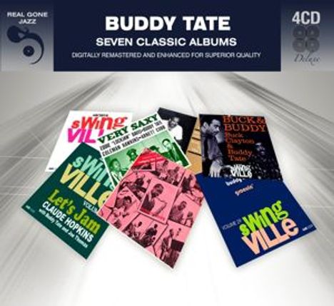 Buddy Tate (1913-2001): Seven Classic Albums, 4 CDs