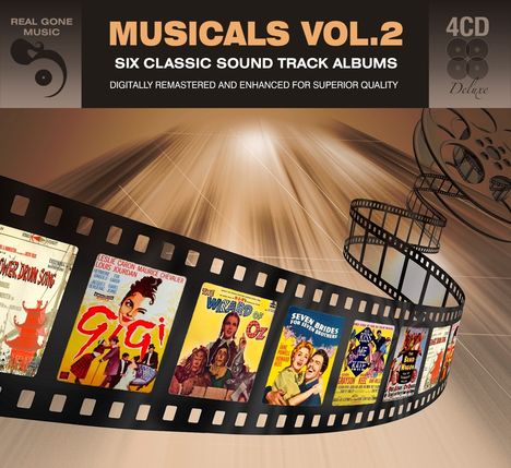 Musical: Six Classic Soundtrack Albums: Musicals Vol. 2, 4 CDs