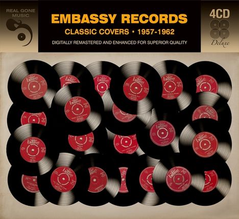 Embassy Records: Classic Covers 1957 - 1962, 4 CDs