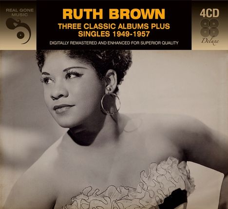 Ruth Brown: Three Classic Albums Plus Singles, 4 CDs
