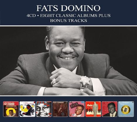 Fats Domino: Eight Classic Albums Plus, 4 CDs