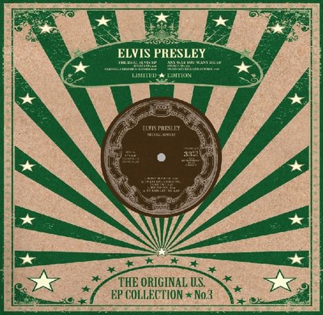 Elvis Presley (1935-1977): US EP Collection Vol. 3 (Limited-Edition), Single 10"