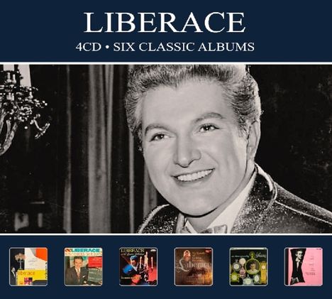 Liberace: Six Classic Albums, 4 CDs