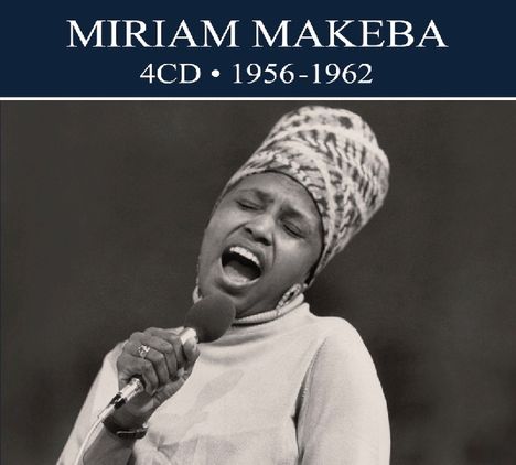 Miriam Makeba (1932-2008): 1956 - 1962, 4 CDs