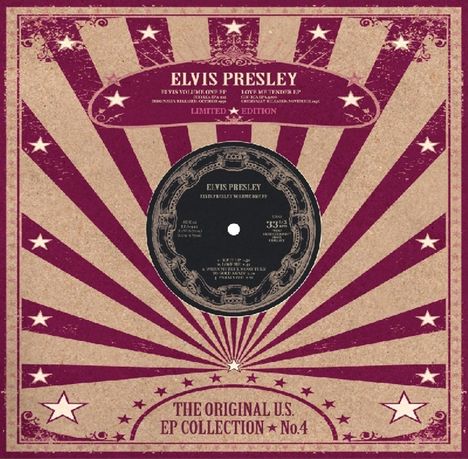 Elvis Presley (1935-1977): US EP Collection Vol.4 (remastered) (Limited-Edition) (White Vinyl), Single 10"