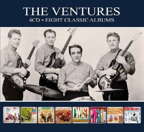 The Ventures: Eight Classic Albums, 4 CDs