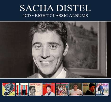 Sacha Distel: Eight Classic Albums, 4 CDs