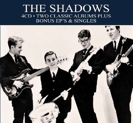 The Shadows: Two Classic Albums Plus, 4 CDs