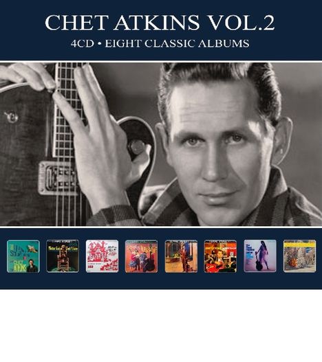 Chet Atkins: Eight  Classic Albums Vol. 2, 4 CDs