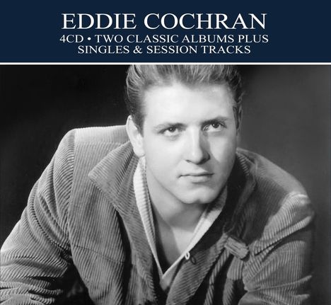Eddie Cochran: Two Classic Albums Plus Singles &amp; Session Tracks, 4 CDs
