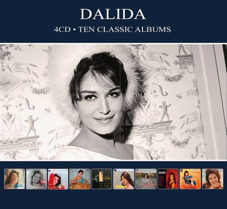 Dalida: Ten Classic Albums, 4 CDs