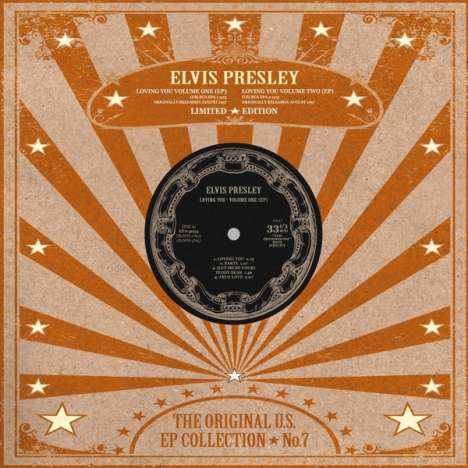 Elvis Presley (1935-1977): Loving You EP (Limited Edition) (White Vinyl), Single 10"