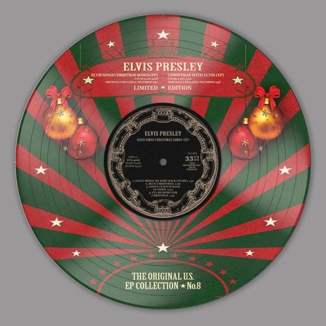 Elvis Presley (1935-1977): Christmas EP (Limited Edition) (Picture Disc), Single 10"