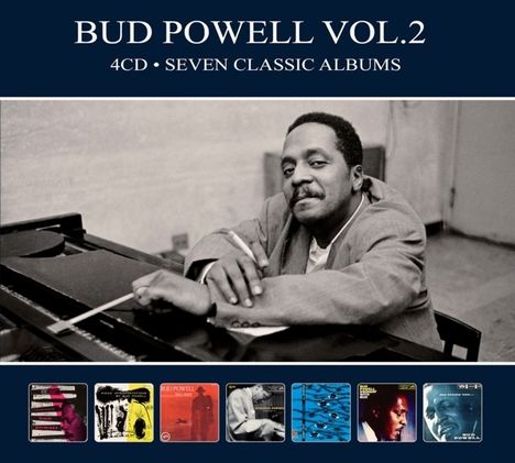 Bud Powell (1924-1966): Seven Classic Albums Vol.2, 4 CDs