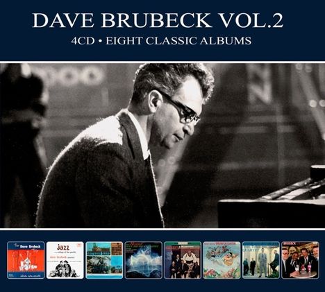 Dave Brubeck (1920-2012): Eight Classic Albums Vol.2, 4 CDs