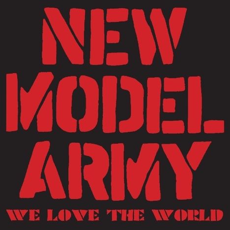 New Model Army: We Love The World: Live 2003, 1 CD und 1 DVD
