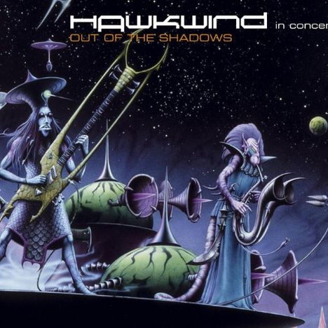 Hawkwind: Out Of The Shadows: In Concert, 1 CD und 1 DVD