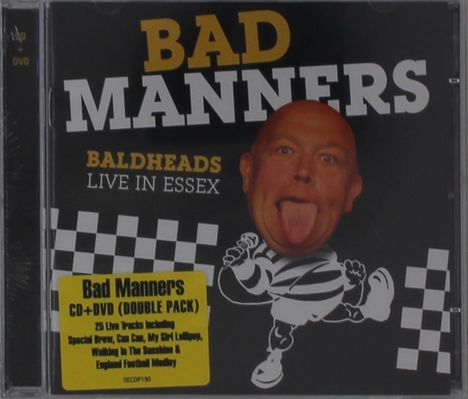 Bad Manners: Baldheads Live, 1 CD und 1 DVD