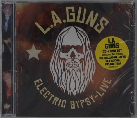 L.A. Guns: Electric Gypsy, 1 CD und 1 DVD