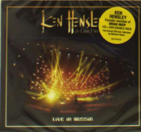 Ken Hensley: Live In Russia, 1 CD und 1 DVD