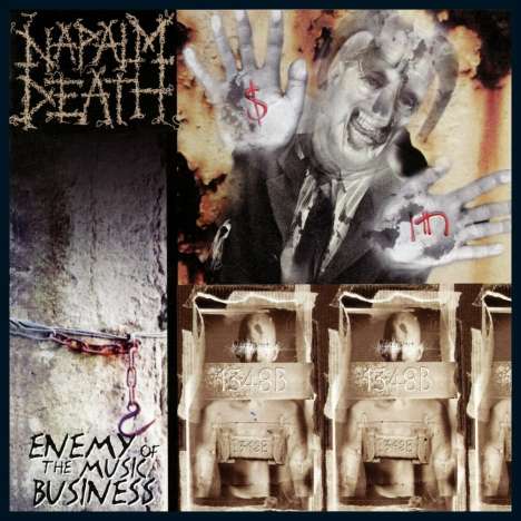 Napalm Death: Enemy Of The Music Business (180g) (Limited Edition) (Red Vinyl), LP