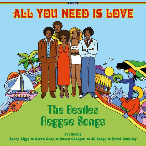 All You Need Is Love - The Beatles Reggae Songs (180g) (Red Vinyl), LP