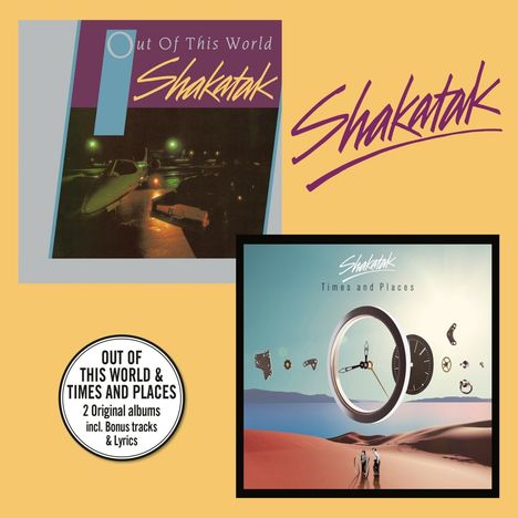 Shakatak: Out of This World+Times and Places, 2 CDs