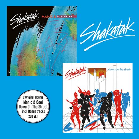 Shakatak: Manic And Cool / Down On The Street, 2 CDs