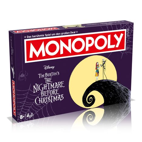 Monopoly Nightmare before Christmas, Spiele
