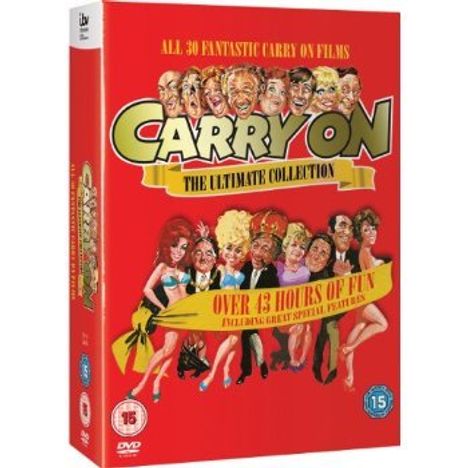 Carry On - The Ultimate Collection (UK-Import), 15 DVDs