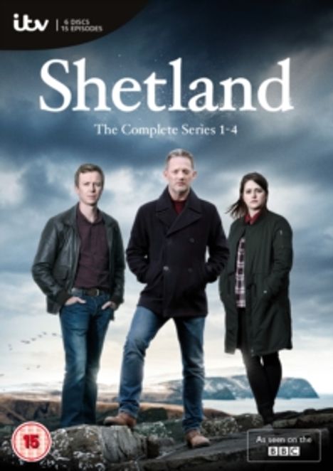 Shetland Season 1-4 (UK-Import), 6 DVDs
