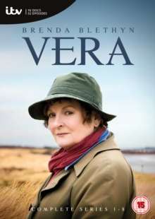 Vera Season 1-8 (UK Import), 16 DVDs