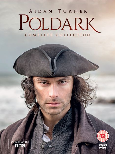 Poldark Season 1-5 (UK Import), 15 DVDs