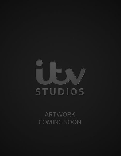 Logo von "itv STUDIOS" mit Text "ARTWORK COMING SOON" vor schwarzem Hintergrund.