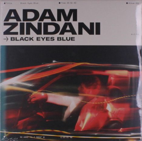 Adam Zindani: Black Eyes Blue, 2 LPs