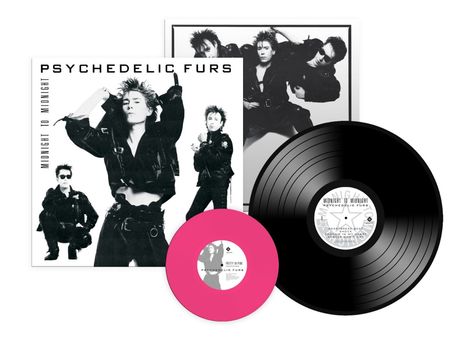 The Psychedelic Furs: Midnight To Midnight (remastered) (180g), 1 LP und 1 Single 7"
