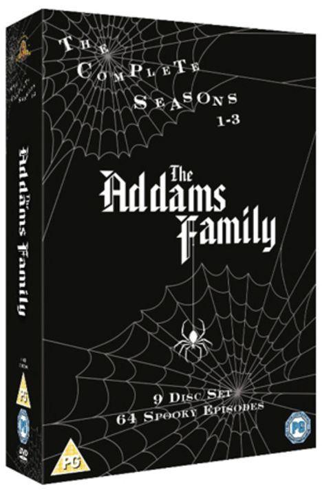 The Addams Family - The Complete Collection (UK Import), 9 DVDs