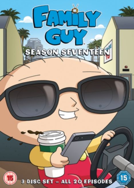Family Guy Season 17 (UK Import), 3 DVDs